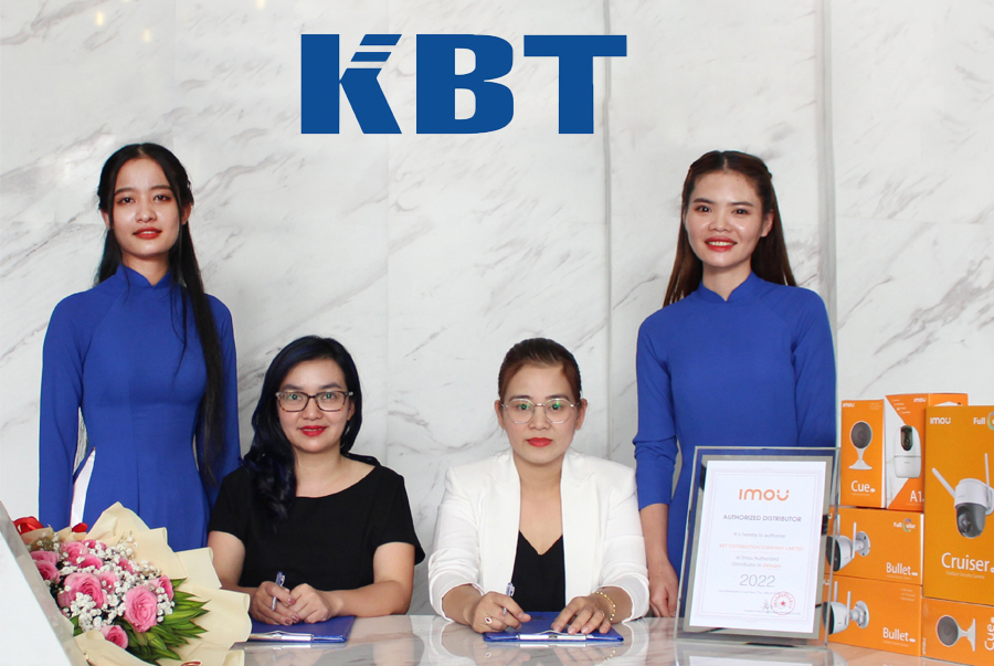 KBT trở thành nhà phân phối chính thức sản phẩm IMOU tại Việt Nam
