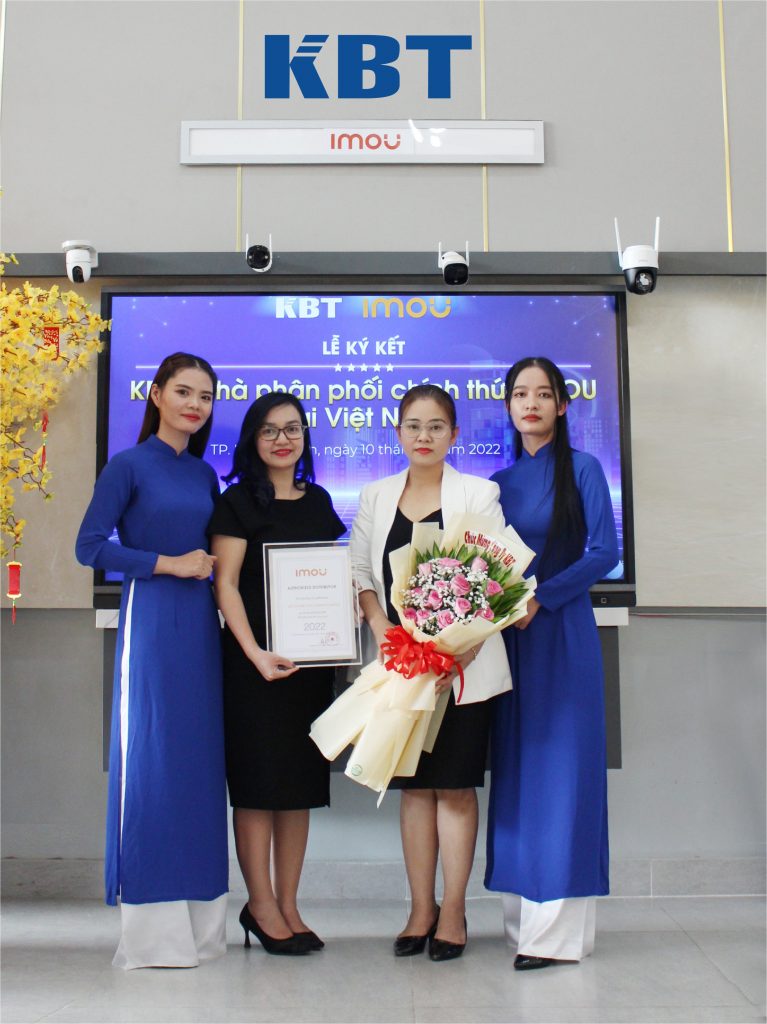 KBT trở thành nhà phân phối chính thức sản phẩm IMOU tại Việt Nam